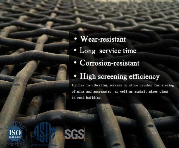 12.7mm 304 Roestvrij staal Geplooide Draad Mesh Screen Heavy Duty 1