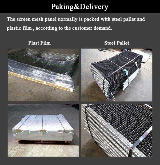 12.7mm 304 Roestvrij staal Geplooide Draad Mesh Screen Heavy Duty 4