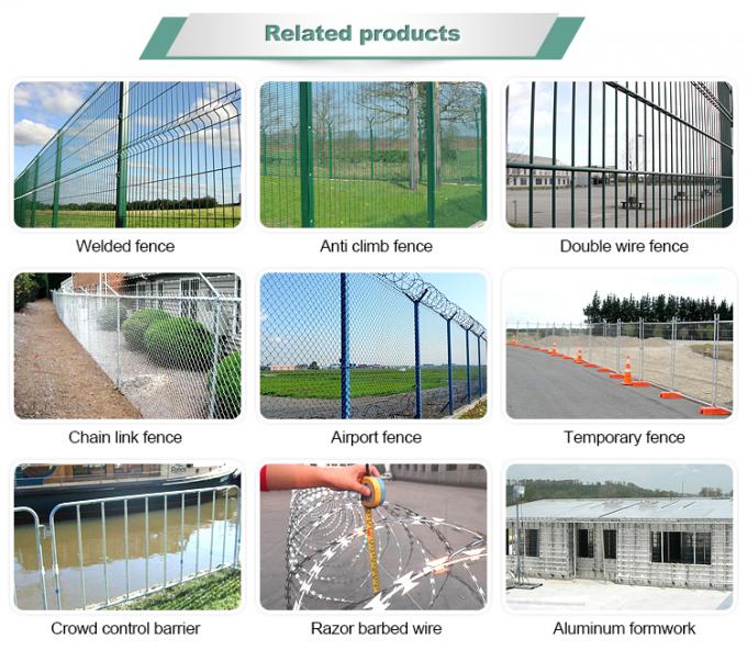 Landbouwbedrijf die 3D Draad Gegalvaniseerd Mesh Fence Panel 9002500mm buigen 8